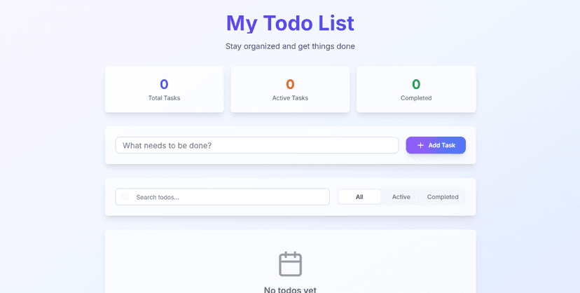 Todo List App